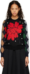 tao Black Intarsia Sweater