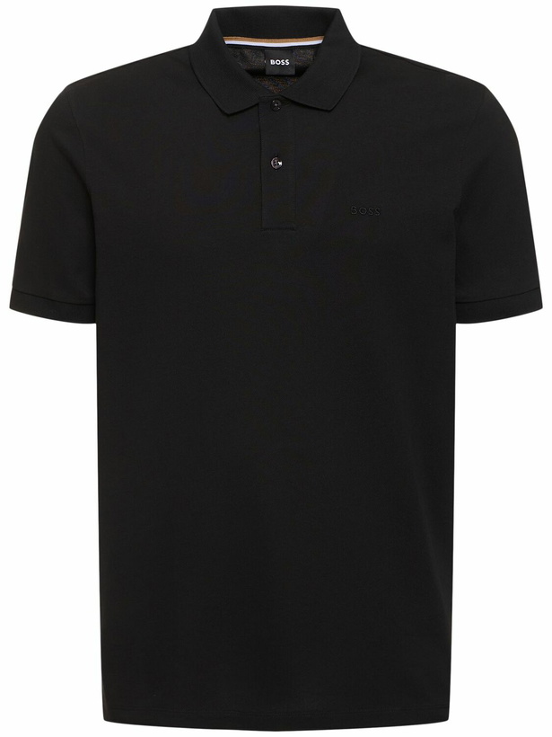 Photo: BOSS Pallas Cotton Piquet Polo