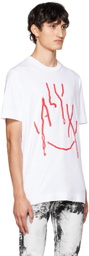 1017 ALYX 9SM White Graphic T-Shirt