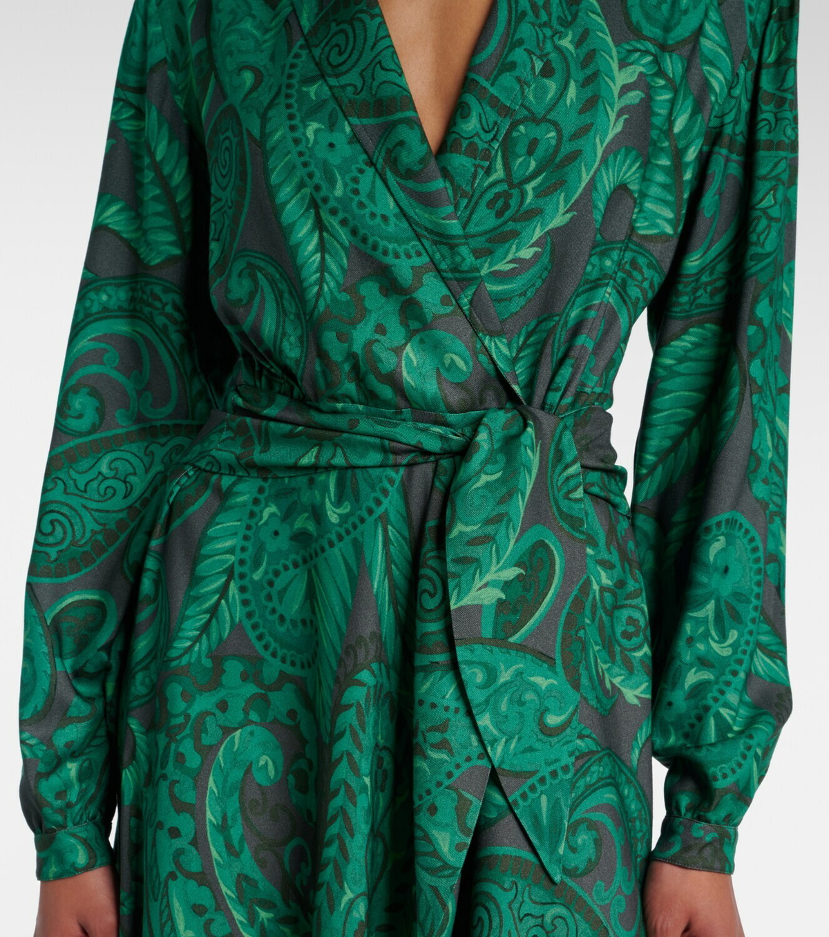 Etro Belted midi dress