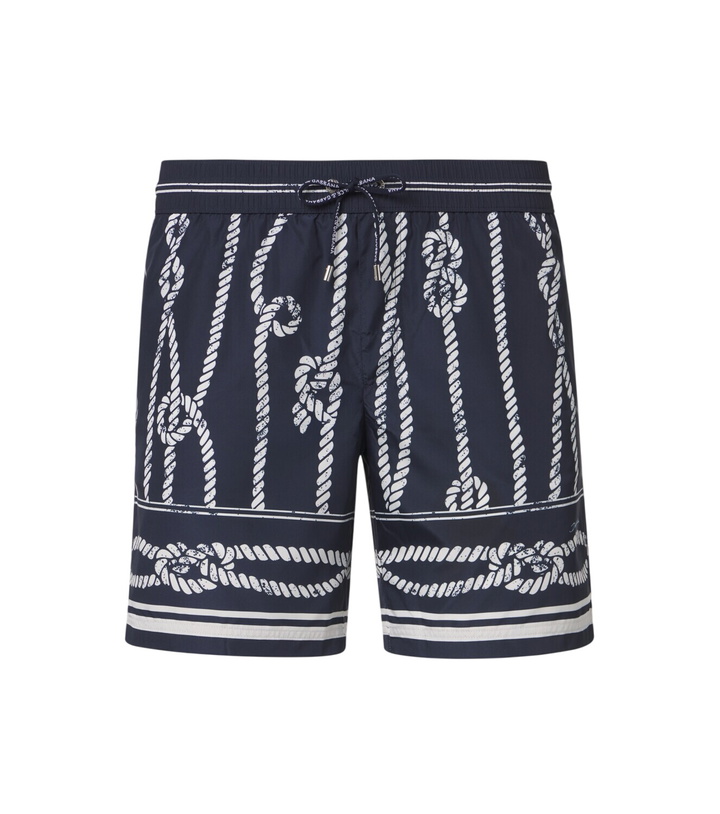 Photo: Dolce&Gabbana Printed swim trunks