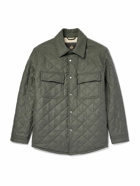 Loro Piana - Shonai Quilted Wool and Cashmere-Blend Jacket - Green