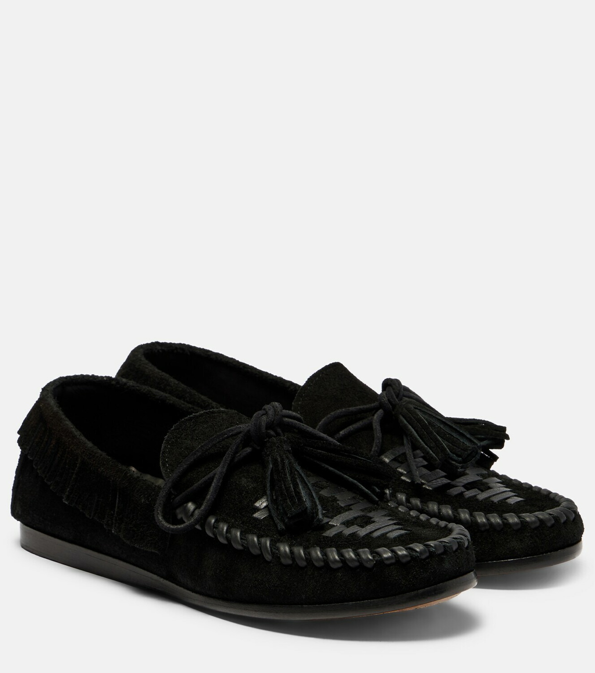 Isabel Marant Fitza fringed suede moccasins