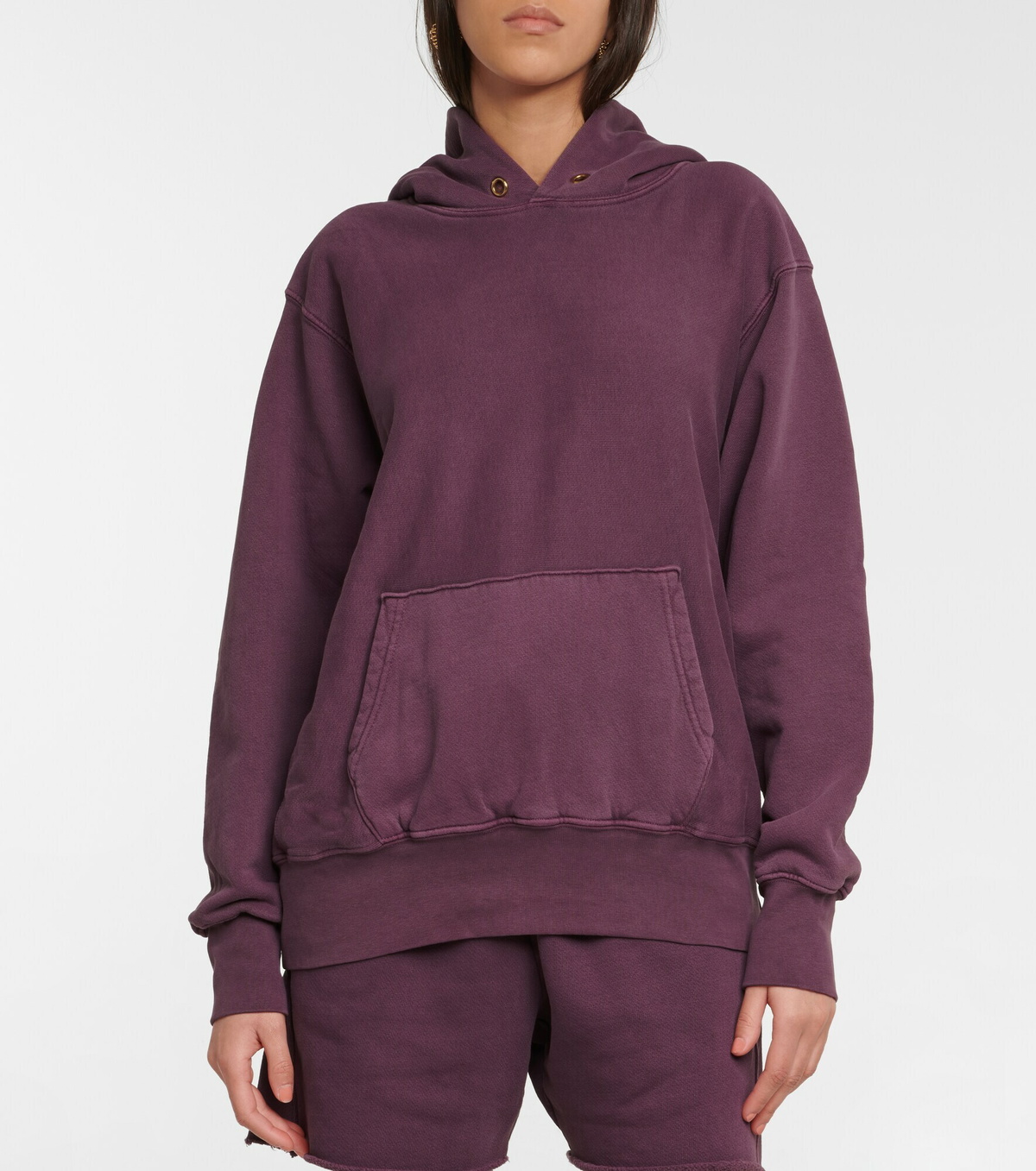 Les Tien - Cotton fleece hoodie