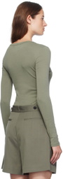 St. Agni Green Organic Cotton Long Sleeve T-Shirt