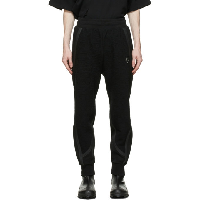 Photo: A-COLD-WALL* Black Textured Rhombus Lounge Pants