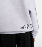Jacquemus Ane embroidered cotton sweatshirt