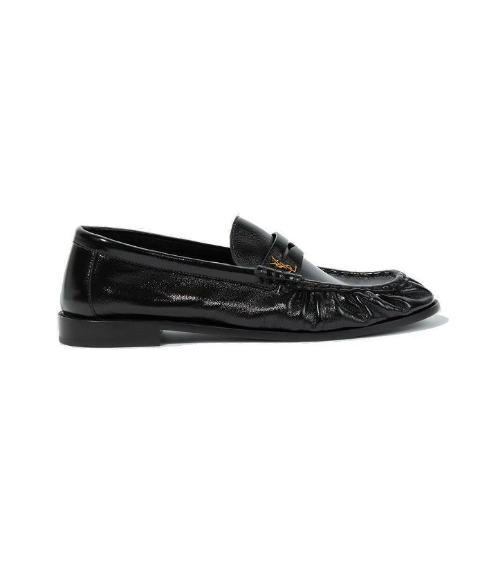 Photo: Saint Laurent Le Loafer leather penny loafers