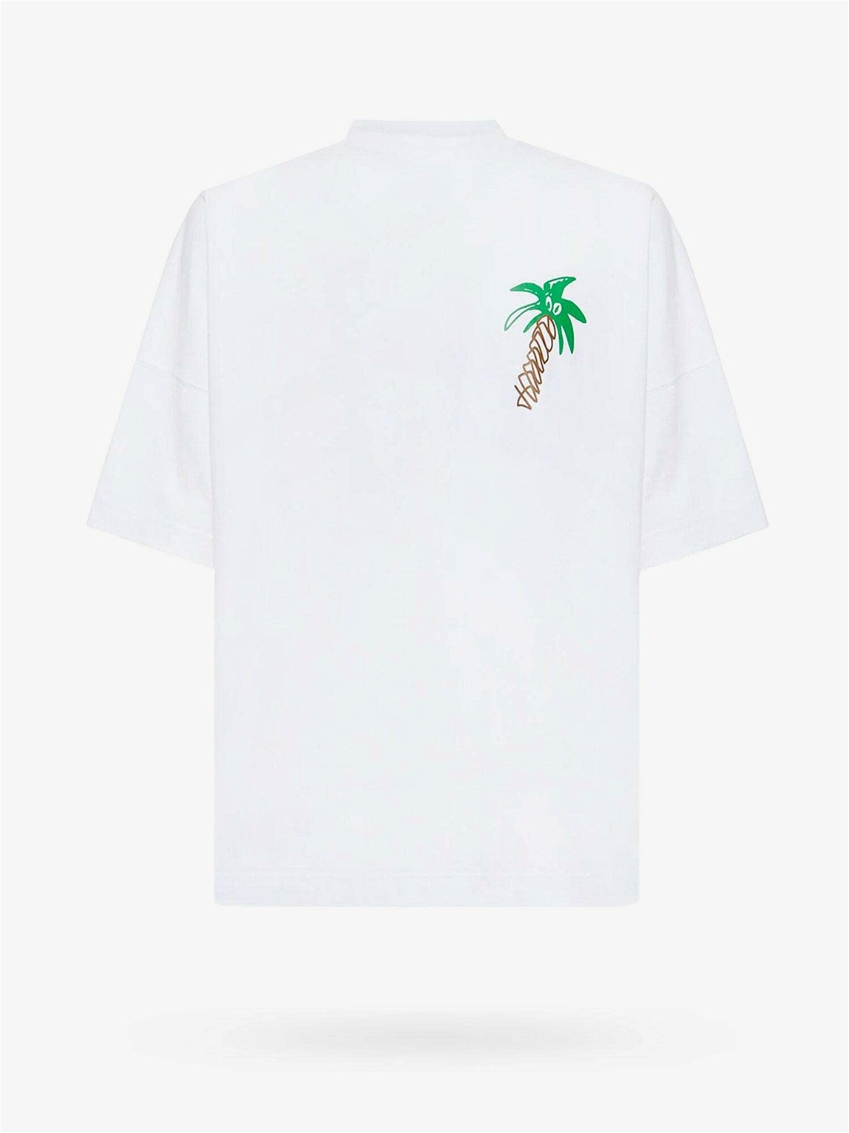 Palm Angels T Shirt White Mens Palm Angels
