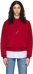 AMI Paris Red Ami de Cœur Hoodie