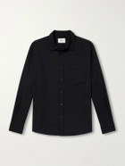 NN07 - Deon 5027 LENZING™ ECOVERO™ Twill Shirt - Black