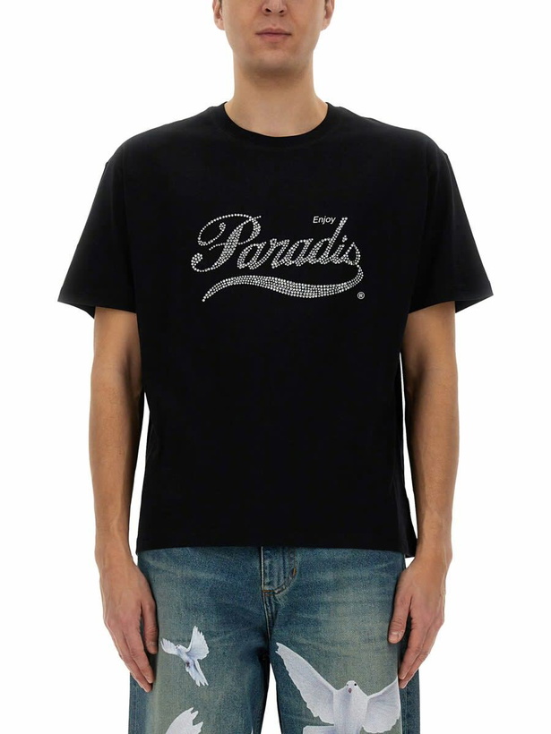 Photo: 3.Paradis Crystal Logo T-shirt