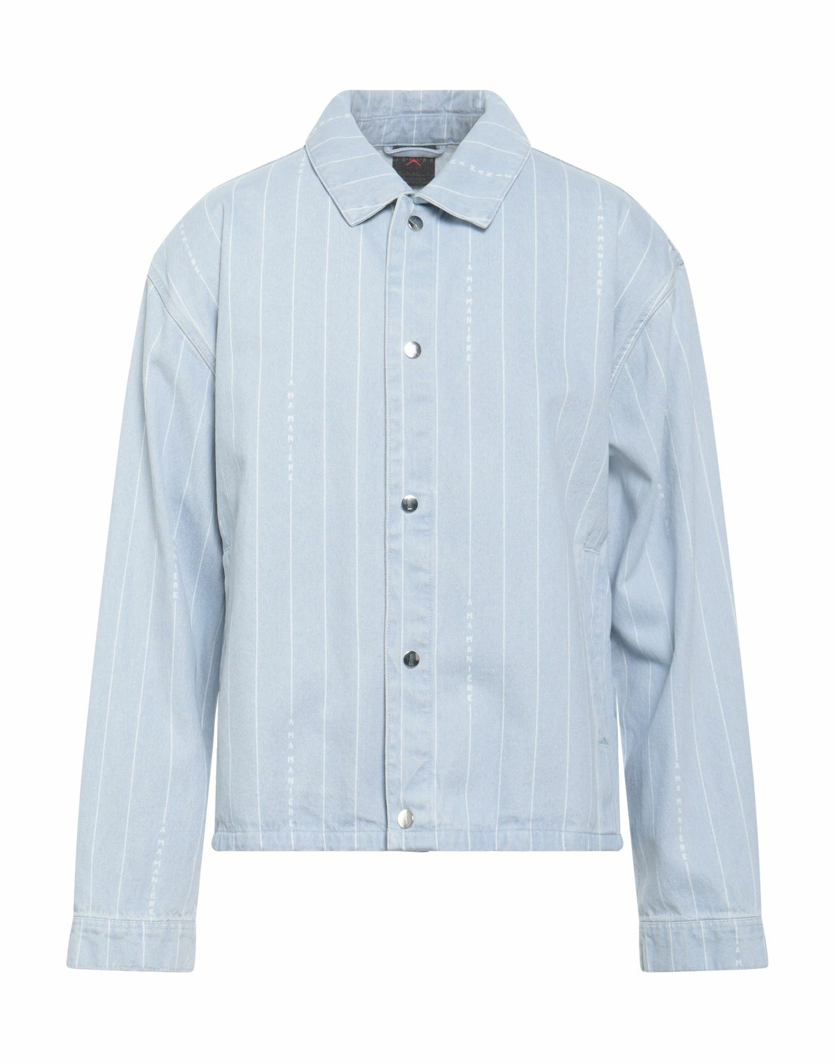 Jordan Mens Denim outerwear in Blue