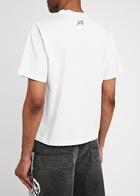 Warren Lotas Apocalypse Printed Cotton T-shirt White