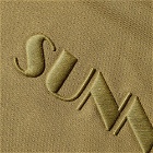Sunnei Men's Classic Logo Embroidered Crew Sweat in Beige