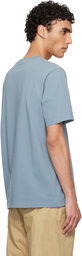 Maison Kitsuné Gray Crafted Profile Fox Comfort T-shirt