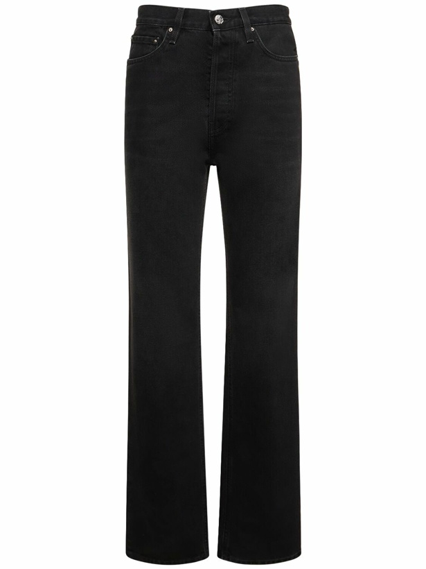 Photo: TOTEME - Classic Denim High Rise Straight Jeans