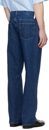 Jil Sander Blue Regular Denim Jeans