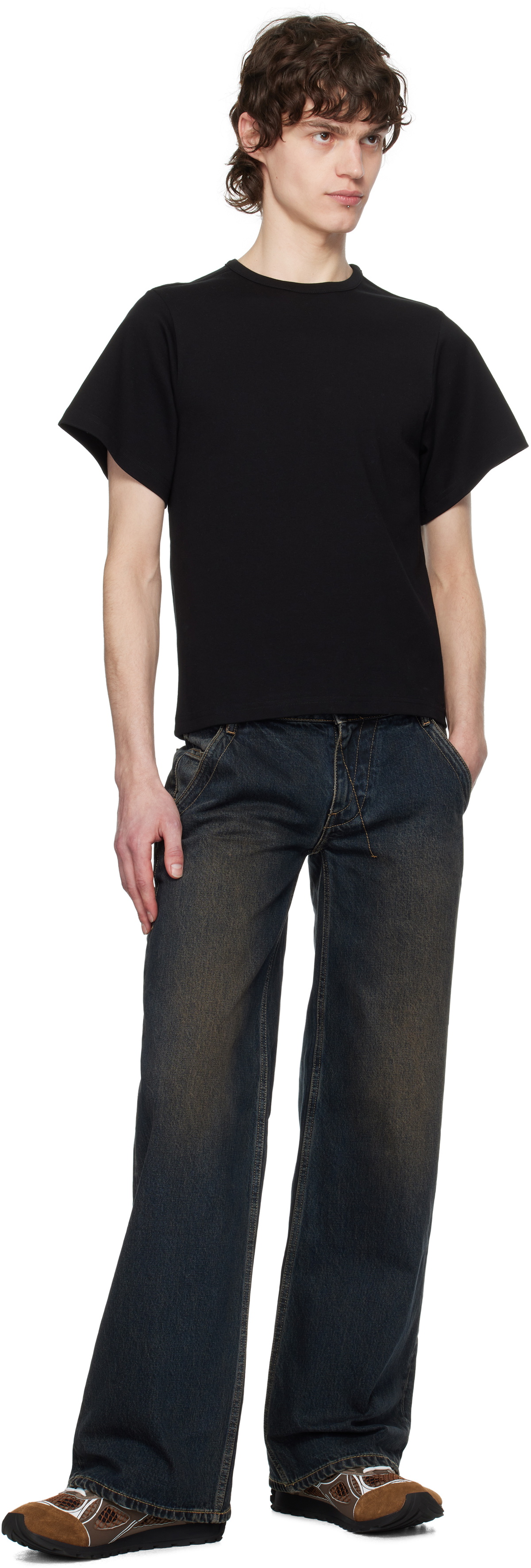 Fax Copy Express Black 'The Easy' T-shirt