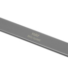 HAY Tape Coat Rack - Small in Charcoal 
