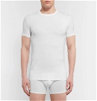 Ermenegildo Zegna - Stretch-Modal T-Shirt - Men - White