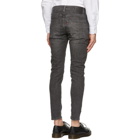 Levis Grey 512 Slim Taper Flex Jeans