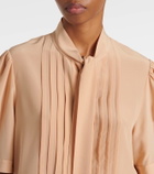 Chloé Lavallière silk crêpe de chine blouse