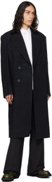 Wooyoungmi Navy Pocket Coat