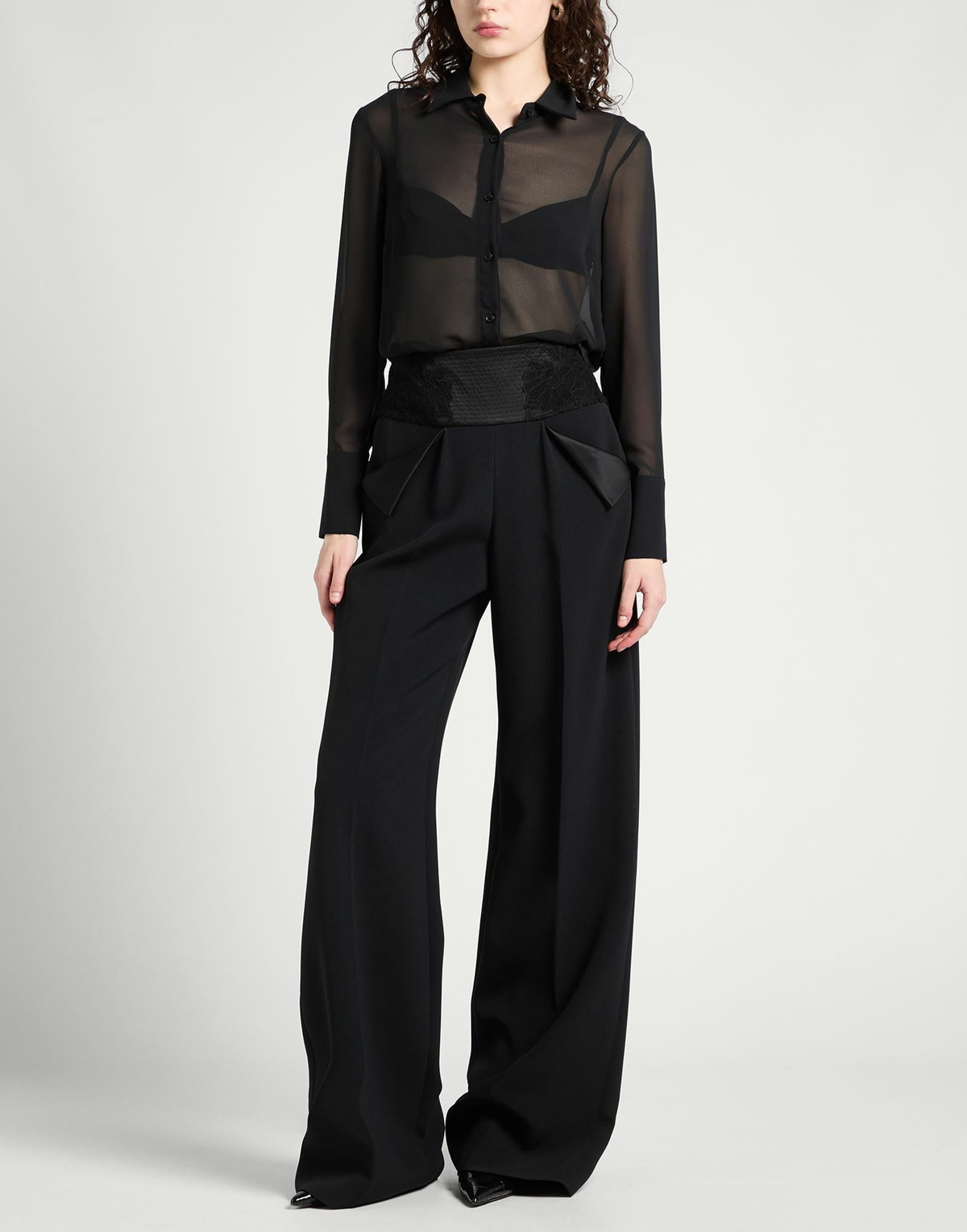 Ermanno Scervino Womens Pants in Black