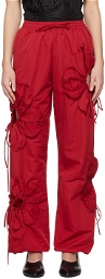 J.Kim Red Flower Lounge Pants