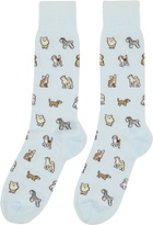 Paul Smith Three-Pack Multicolor Printed-Graphic Socks
