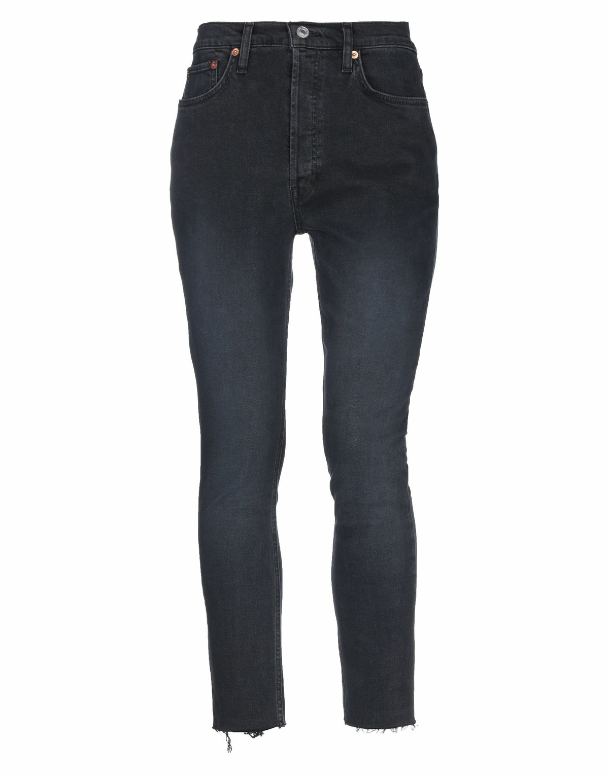 Re/done Womens Jeans in Black