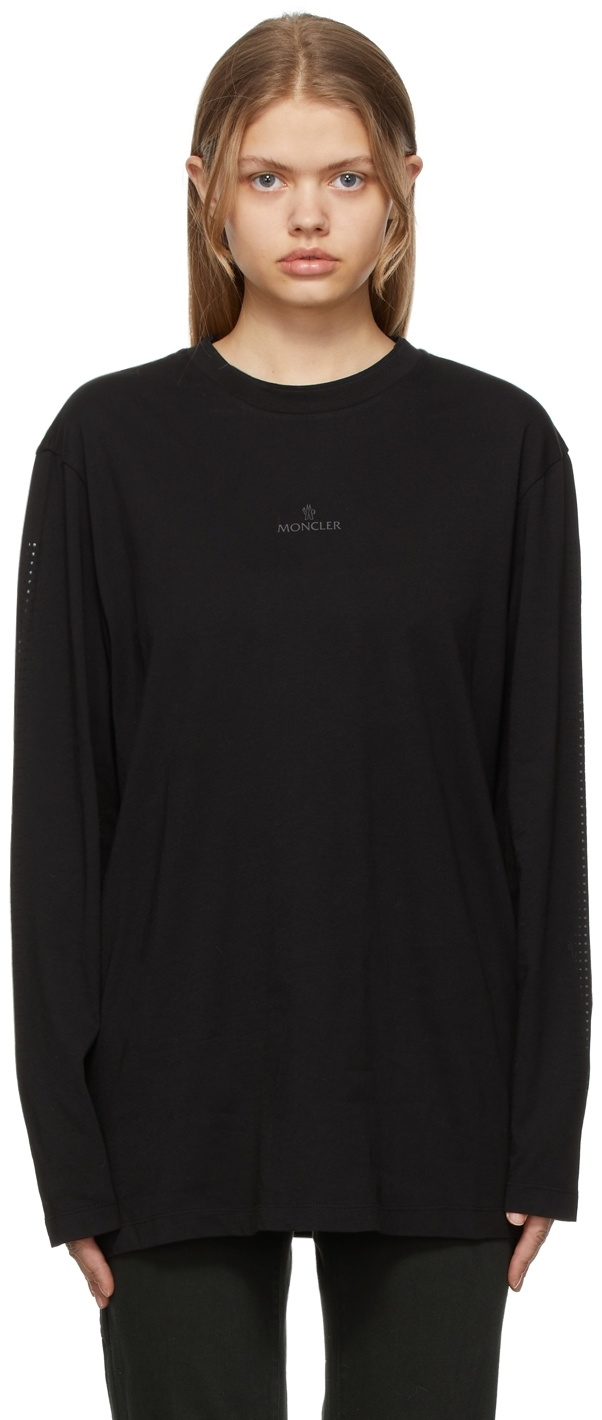 Moncler Black Logo T-Shirt Moncler