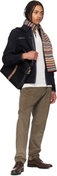 Paul Smith Multicolor Merino Wool Signature Stripe Scarf
