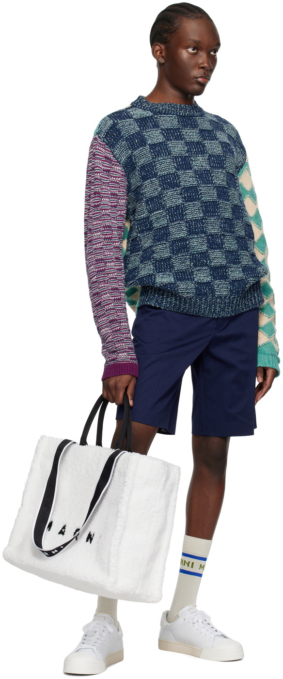 Marni Multicolor Intarsia Sweater