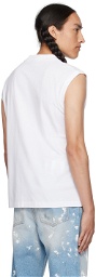 Off-White White 'No Offence' Tank Top