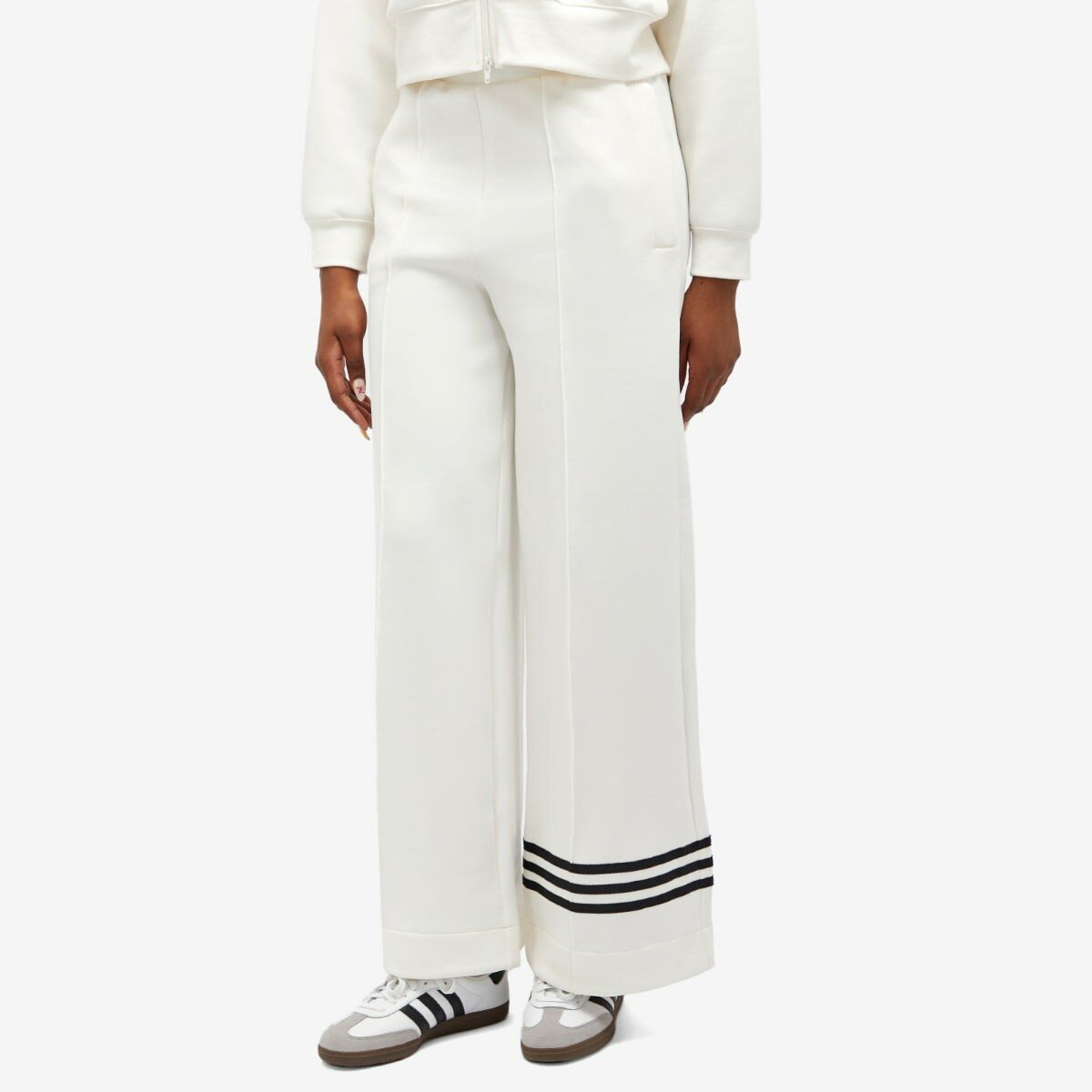 Adidas Women's Neucl Track Pant in Cloud White adidas