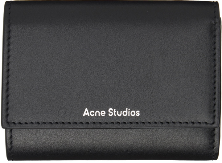 Photo: Acne Studios Black Folded Wallet