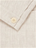 Oliver Spencer - Double-Breasted Linen Suit Jacket - Neutrals
