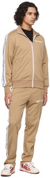 Palm Angels Beige Classic Track Pants