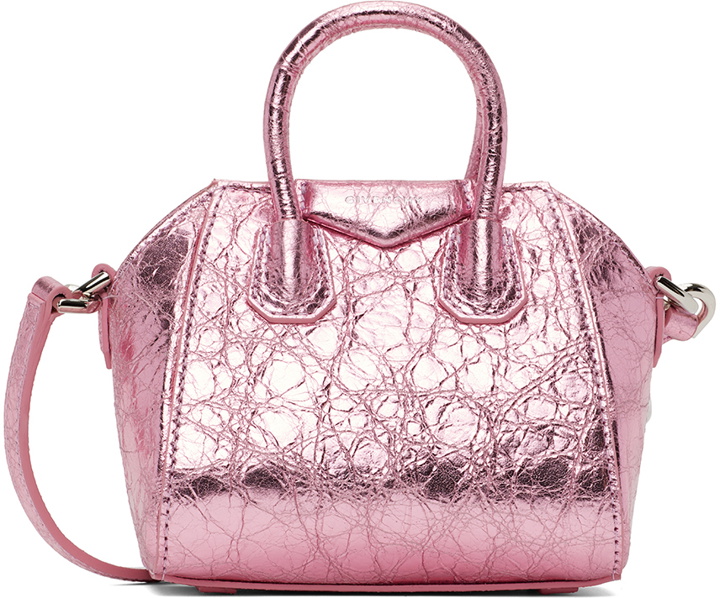 Photo: Givenchy Pink Micro Antigona Bag