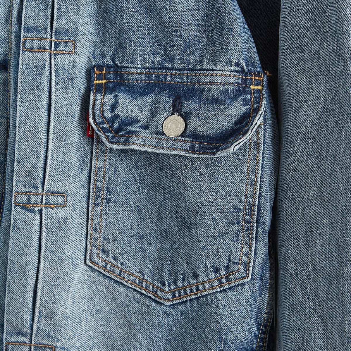 Levi's Men's Red Tab Excusive Selvedge Type 2 Trucker Jacket in