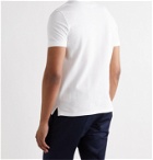 VALENTINO - Dreamatic Logo-Appliquéd Cotton-Piqué Polo Shirt - White