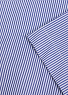 Faithfull The Brand Gaia Striped Cotton-poplin Blouse Blue