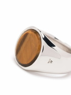 Tom Wood Oval Tiger Eye Ring