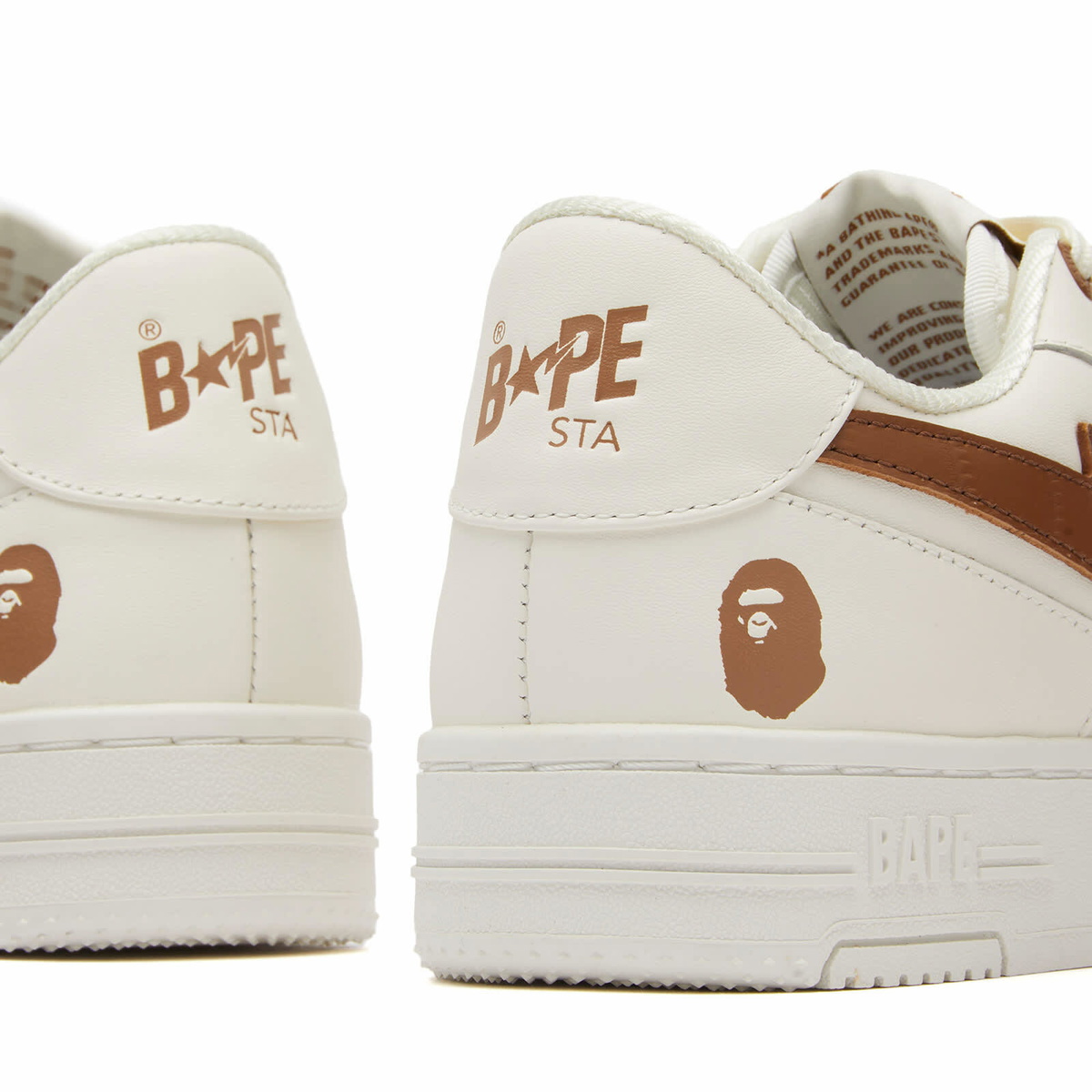 A Bathing Ape Women's Bape Sta Icon #1 in Brown