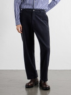Neighborhood - Straight-Leg Cotton-Blend Corduroy Trousers - Black