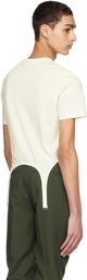Dion Lee Off-White Garter T-Shirt