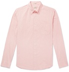 J.Crew - Button-Down Collar Polka-Dot Cotton-Blend Shirt - Pink