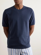 Loro Piana - Bay Cotton T-Shirt - Blue